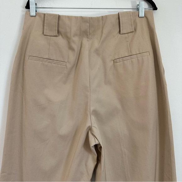 SANDRO High Waisted Pleated Wide Leg Trouser - Picture 9 of 16